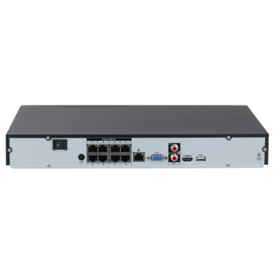 8-канальный IP видеорегистратор с POE коммутатором DHI-NVR2208-8P-I