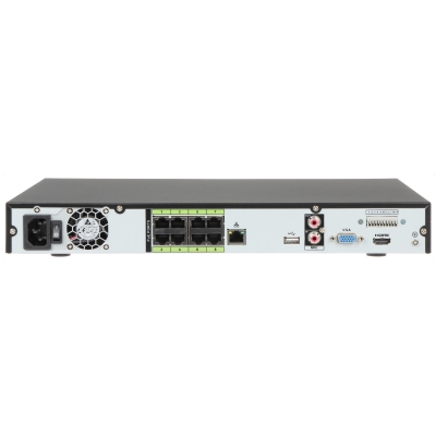 8-канальный IP видеорегистратор с POE коммутатором DHI-NVR4208-8P-I