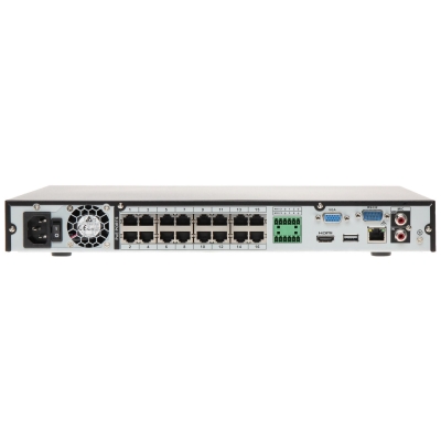 16-канальный IP видеорегистратор с POE коммутатором DHI-NVR4216-16P-4KS2/L
