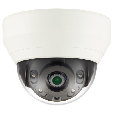 Купольная IP камера на 4 МП с объективом 2.8 мм и ИК подсветкой WISENET QND-7010R