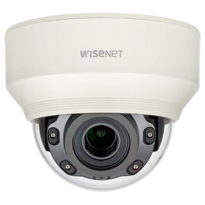 Купольная IP камера с моторизированным зум-объективом и ИК подсветкой WISENET XND-L6080RV