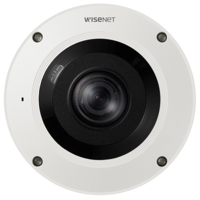 Уличная купольная IP камера «рыбий глаз» с ИК подсветкой WISENET XNF-9010RV