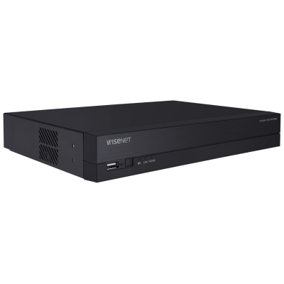 8-канальный IP видеорегистратор с POE коммутатором WISENET LRN-810S