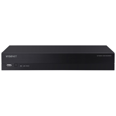 8-канальный IP видеорегистратор с POE коммутатором WISENET QRN-820S