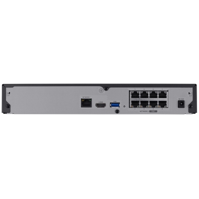 8-канальный IP видеорегистратор с POE коммутатором WISENET QRN-820S