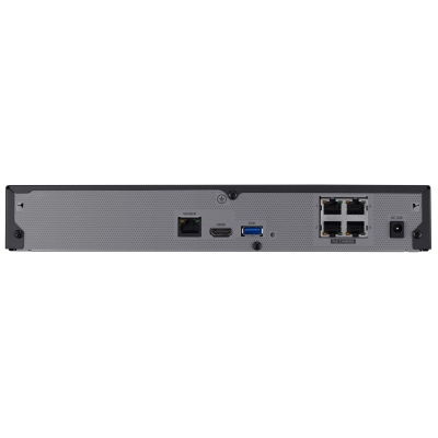 4-канальный IP видеорегистратор с POE коммутатором WISENET QRN-420S