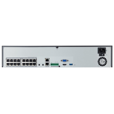 16-канальный IP видеорегистратор с POE коммутатором WISENET XRN-1620SB1
