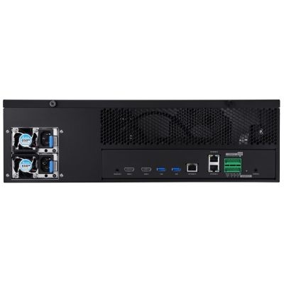 64-канальный IP видеорегистратор WISENET PRN-6400DB4