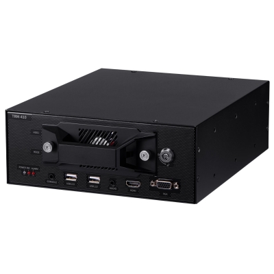 4-канальный автомобильный IP видеорегистратор с POE WISENET TRM-410S