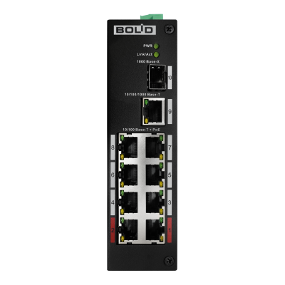 Неуправляемый сетевой коммутатор SW-108