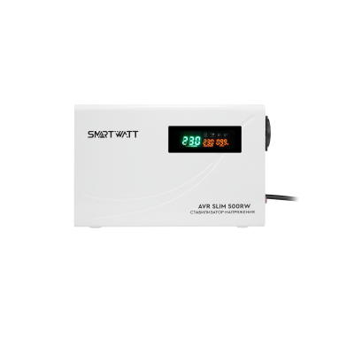  Настенный стабилизатор напряжения SMARTWATT AVR SLIM 500RW