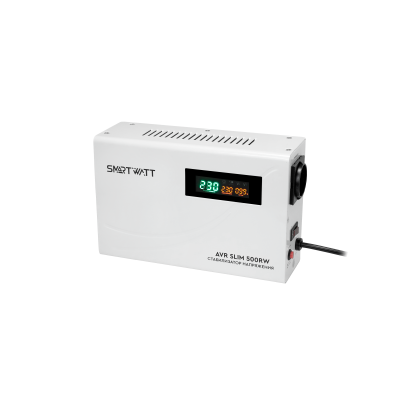 Настенный стабилизатор напряжения SMARTWATT AVR SLIM 500RW 