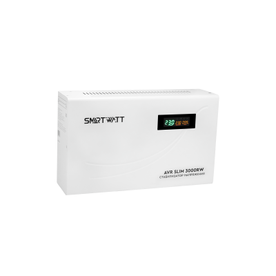 Настенный стабилизатор напряжения SMARTWATT AVR SLIM 3000RW