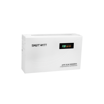 Настенный стабилизатор напряжения SMARTWATT AVR SLIM 5000RW 