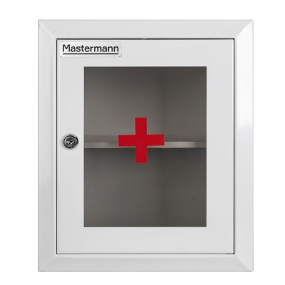 Mastermann-2C Аптечный шкаф со стеклом в дверце