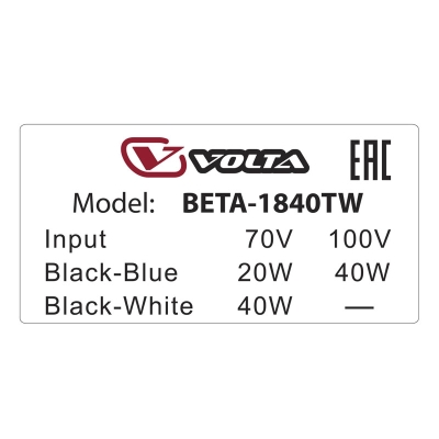 Всепогодная звуковая колонна BETA-1840T