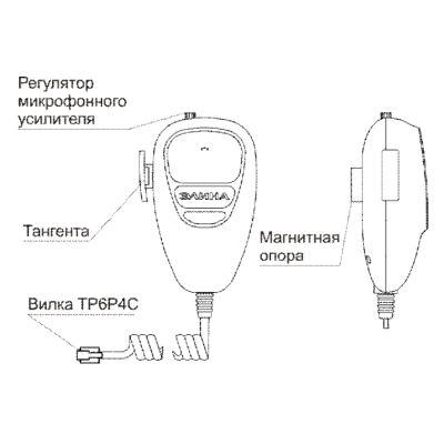 Транспортная система громкой связи с внешним рупором СПИЧ-К