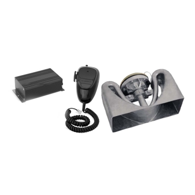 Транспортная система громкой связи с внешним рупором