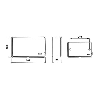 Настенный трансляционный громкоговоритель WSR-6T