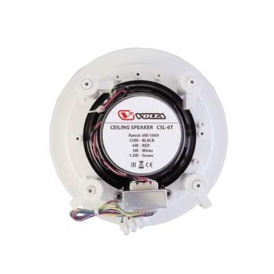 Громкоговоритель потолочный широкополосный, 6 Вт CSL-6T