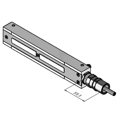 Взрывозащищенный электромагнитный замок с герконом ALM-FM-S01-G-T