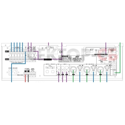 Трансляционный усилитель JPA-1480B (SZA-6480)
