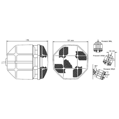 Настенные громкоговорители  ProSound-300(T)