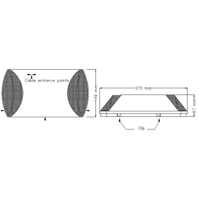 Настенный громкоговоритель  CP-66(T)