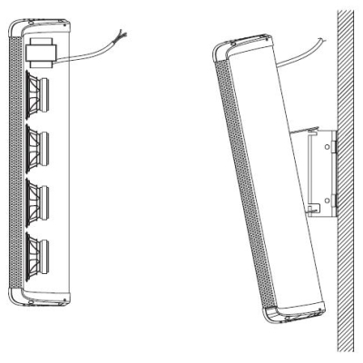 Настенный громкоговоритель колонного типа (бывший CU-440) CU-440F