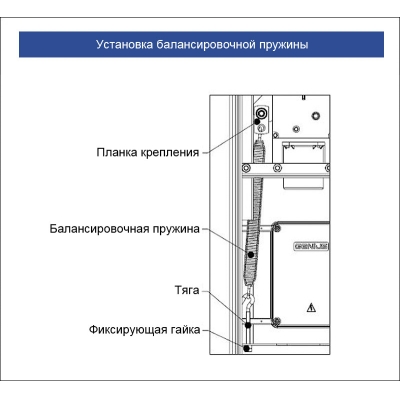 Пружина балансировочная Spring 6 (58F1815)