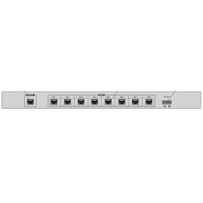 Контроллер микрофонных панелей RME-6108