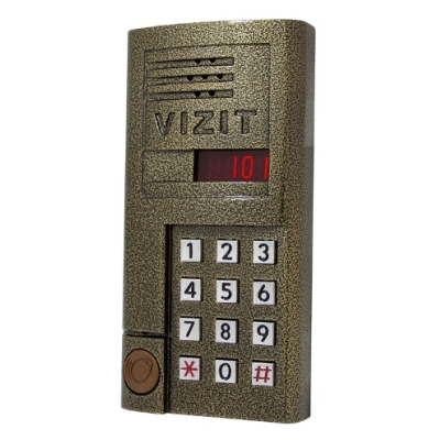 Блок вызова домофона многоабонентный БВД-SM101R