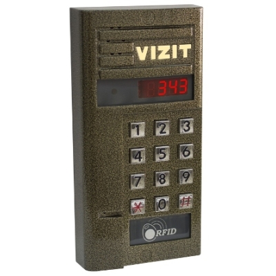 Блок вызова домофона многоабонентный БВД-343R