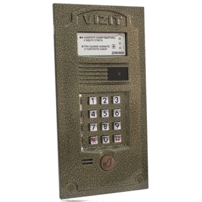 Блок вызова домофона многоабонентный БВД-321RCP