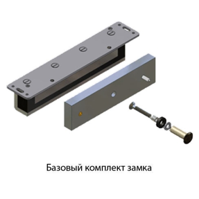 Электромагнитный замок влагозащищенный AL-350FB-M-12В-01