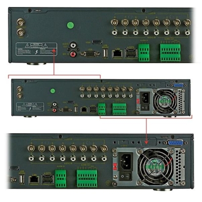 8 канальный видеорегистратор DVR-2508