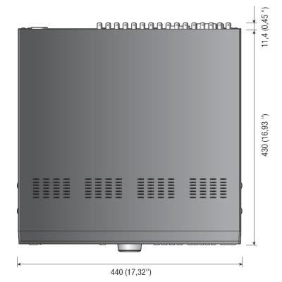 16-канальный видеорегистратор со стандартом сжатия H.264 SRD-1670DCP
