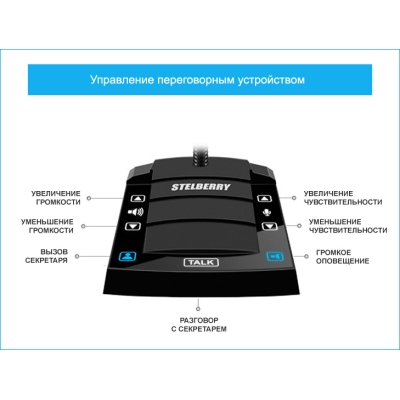 Переговорное устройство "Директор-Секретарь" D-700