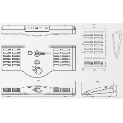 Дополнительная клавиатура RM-6012KP